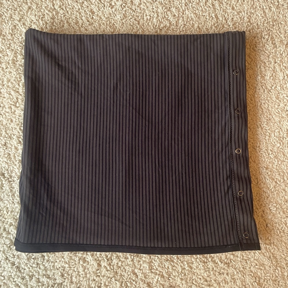Lululemon Vinyasa Scarf Wrap Gray & Black